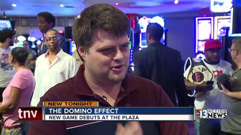 Dominoes makes debut at Las Vegas casino .